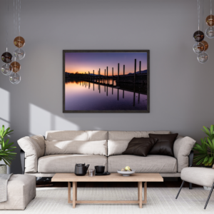 Keswick Jetty Sunset Print | Lake District Landscape Photography image 3