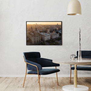 Liverpool’s Iconic Waterfront Skyline | Cityscape Wall Art Print image 3