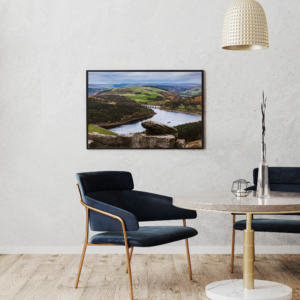 Bamfords Edge Over Looking Lady Blower Reservoir | Peak District | Fine Art Landscape Print image 3