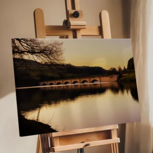 Derwent Reservoir Bridge Sunset | Peak District | Landscape Print image 2