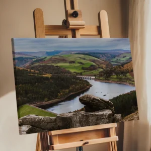Bamfords Edge Over Looking Lady Blower Reservoir | Peak District | Fine Art Landscape Print image 2