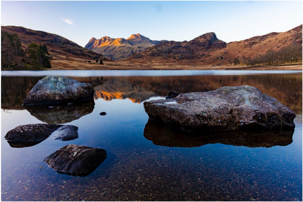 Blea Tarn Reflections | Lake District  | Landscape Wall Art Print