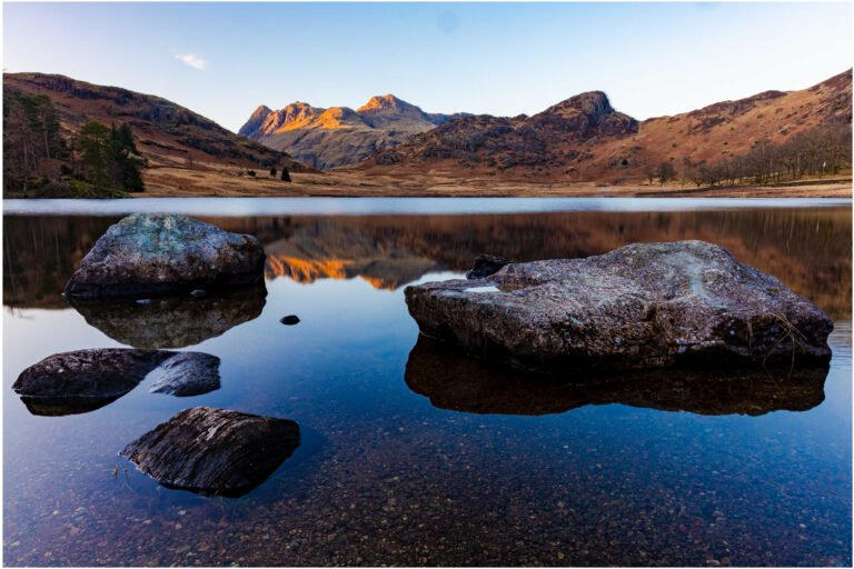Blea Tarn Reflections | Lake District  | Landscape Wall Art Print