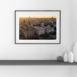 Liverpool’s Iconic Waterfront Skyline | Cityscape Wall Art Print image 4