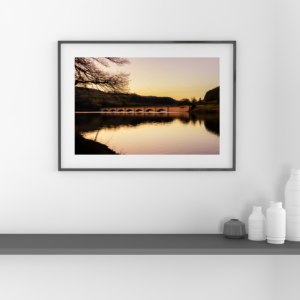 Derwent Reservoir Bridge Sunset | Peak District | Landscape Print image 4