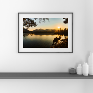 Sunset at Keswick | Lake District | Landscape Wall Art Print image 3