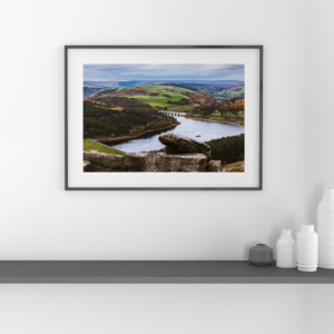 Bamfords Edge Over Looking Lady Blower Reservoir | Peak District | Fine Art Landscape Print image 5