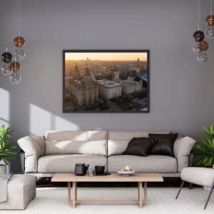 Liverpool’s Iconic Waterfront Skyline | Cityscape Wall Art Print image 5