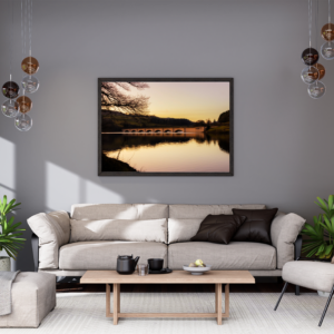Derwent Reservoir Bridge Sunset | Peak District | Landscape Print image 5