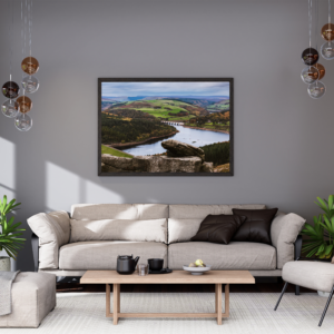 Bamfords Edge Over Looking Lady Blower Reservoir | Peak District | Fine Art Landscape Print image 6