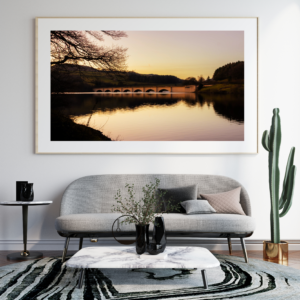 Derwent Reservoir Bridge Sunset | Peak District | Landscape Print image 6