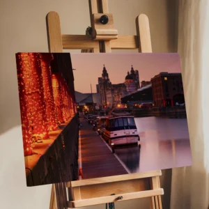 Albert Dock Liverpool Sunset | Cityscape Wall Art Print image 2