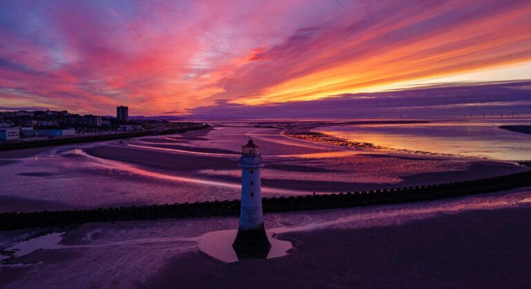 New Brighton Lighthouse Sunset | Wirral | Digital Download