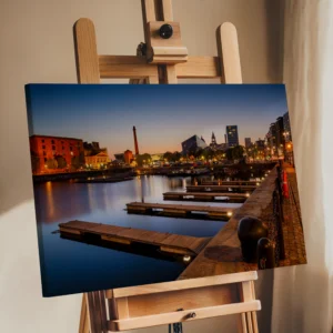 Liverpool Albert Dock at Dusk | Cityscape Wall Art Print image 6