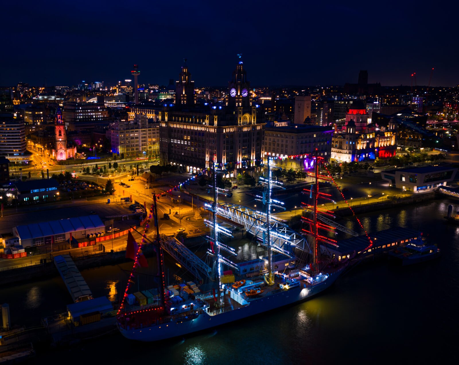 BAP Unión at Liverpool Pier Head – A Spectacular Waterfront Arrival | Digital Download