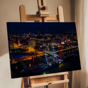 BAP Unión at Liverpool Pier Head – A Spectacular Waterfront Arrival | Cityscape Wall Art Print image 6