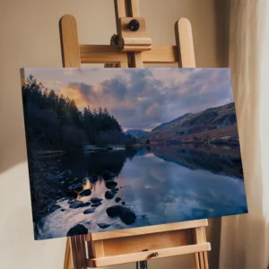 lyn Mymbyr Sunset | Snowdonia | North wales | Fine Art Landscape Print image 2
