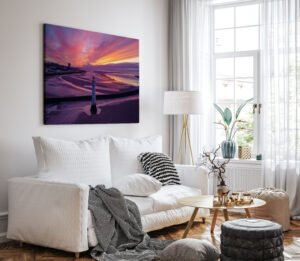 New Brighton Lihgthouse Sunset |  Wirral | Landscape Wall Art Print image 7