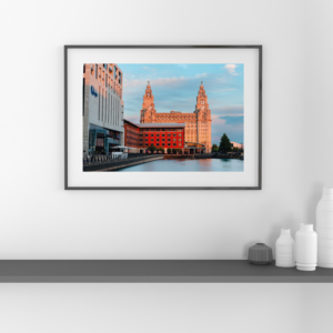 Liverpool Waterfront & Royal Liver Building | Cityscape Wall Art Print image 8