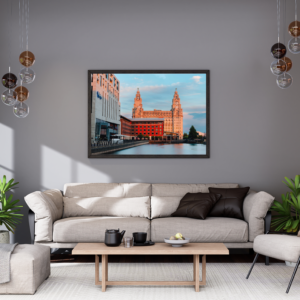 Liverpool Waterfront & Royal Liver Building | Cityscape Wall Art Print image 7