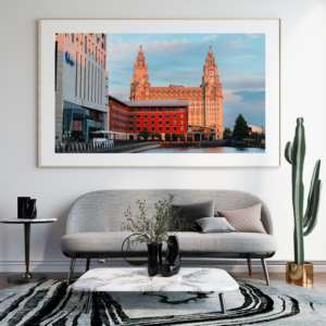 Liverpool Waterfront & Royal Liver Building | Cityscape Wall Art Print image 6