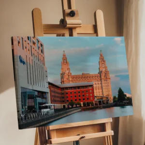 Liverpool Waterfront & Royal Liver Building | Cityscape Wall Art Print image 5