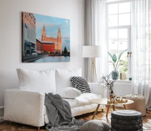 Liverpool Waterfront & Royal Liver Building | Cityscape Wall Art Print image 4