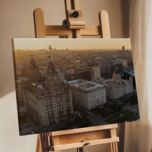 Liverpool’s Iconic Waterfront Skyline | Cityscape Wall Art Print image 7