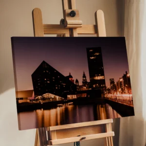 Liverpool Pier Head at Sunset| Cityscape Wall Art Print image 3