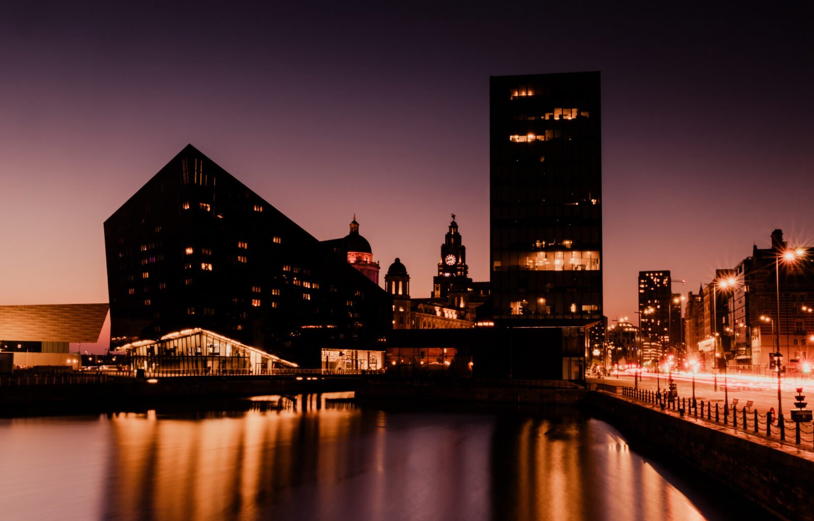 Liverpool Pier Head at Sunset | Digital Download