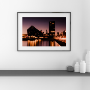 Liverpool Pier Head at Sunset| Cityscape Wall Art Print image 7