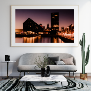 Liverpool Pier Head at Sunset| Cityscape Wall Art Print image 9
