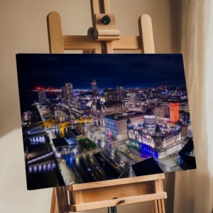Discover Liverpool by Night | Cityscape Wall Art Print image 5