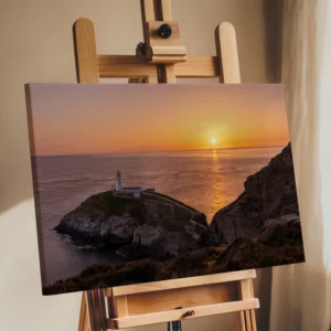 South Stack Lighthouse, Holyhead | A Spectacular Coastal Landmark | Landscape Wall Art Print image 4