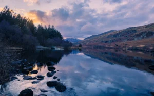 lyn Mymbyr Sunset | Snowdonia | North wales | Fine Art Landscape Print image 9