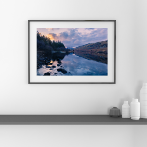 lyn Mymbyr Sunset | Snowdonia | North wales | Fine Art Landscape Print image 14