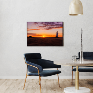 Talacre Lighthouse Sunset | North Wales | Coastal Photography image 2