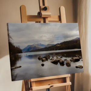 A Bold Winter View Across Llanberis | North Wales | Landscape Wall Art image 2