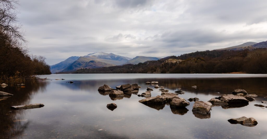 A Bold Winter View Across Llanberis | North Wales | Landscape Wall Art