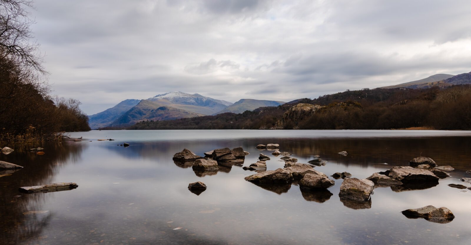 A Bold Winter View Across Llanberis | North Wales | Landscape Wall Art