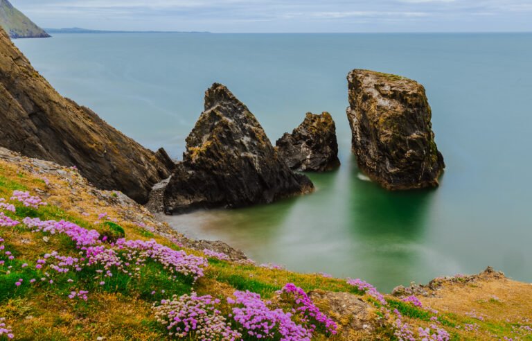 Guardians of the Welsh Coast Sea Stacks | North Wales | Landscape Wall Art