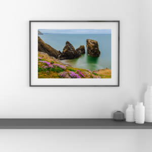 Guardians of the Welsh Coast Sea Stacks | North Wales | Landscape Wall Art image 3