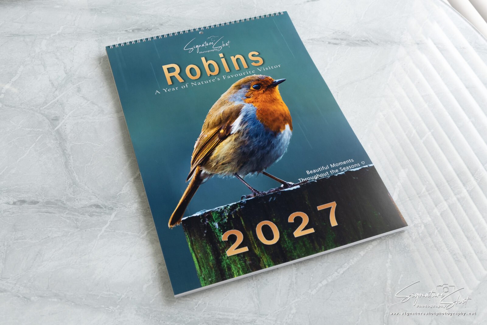 🐦 Pre-Order: 2027 Robin A3 Wall Calendar