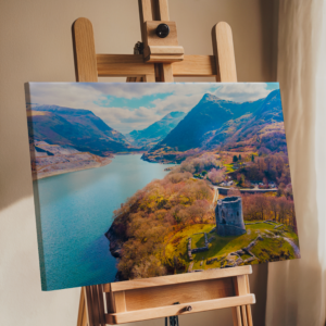 Dolbadarn Castle & Llyn Peris, Llanberis | Snowdonia | Landscape Wall Art Print image 7