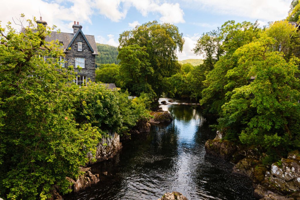 Afon Llugwy at Betws-y-Coed | Eryri, North Wales | Landscape Wall Art Print