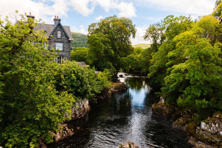 Afon Llugwy at Betws-y-Coed | Eryri, North Wales | Landscape Wall Art Print