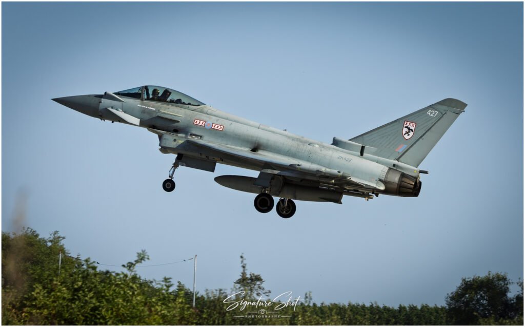 RAF Eurofighter Typhoon ZK427 at RAF Coningsby