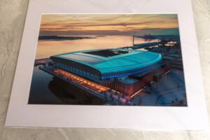 Hill Dickinson Stadium Liverpool | A3 Mounted  Print | Studio Edition image 2