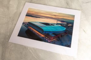 Hill Dickinson Stadium Liverpool | A3 Mounted  Print | Studio Edition image 3