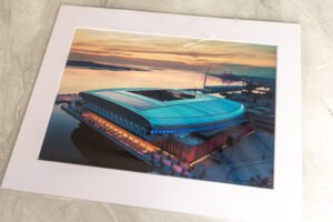 Hill Dickinson Stadium Liverpool | A3 Mounted  Print | Studio Edition image 6